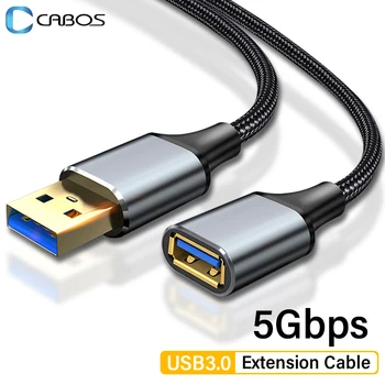 USB 3.0 prailginimo Laido 5Gbps Greitas Duomenų Kabelis USB Extender Laidą 