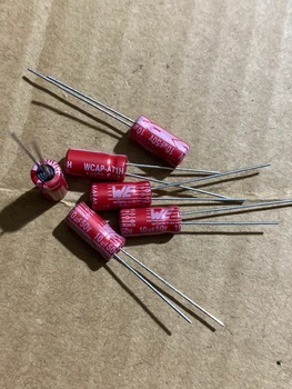 20pcs/daug originalių vokietijos WEWURTH Wcap serijos raudona skraiste garso aliuminio elektrolitinių kondensatorių nemokamas pristatymas