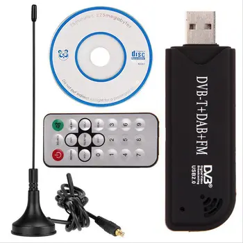 USB2.0 Skaitmeninis DVB-T SDR+DAB+FM HDTV TV Imtuvas Imtuvas Stick JIS RTL2832U+FC0012