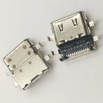 2-5vnt Įkrovimo lizdas Kištukas USB Įkroviklio Jungtį Lizdo Tipas C Lenovo ThinkPad Jogos S2 3 4 5 L390 L380 S3-490