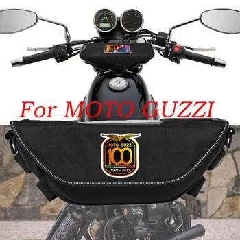 Dėl Moto Guzzi V85TT V7 V9 Bobber V100 V85 Retro Motociklų aksesuaras Vandeniui Ir Dulkėms Rankenos Laikymo Krepšys navigacijos