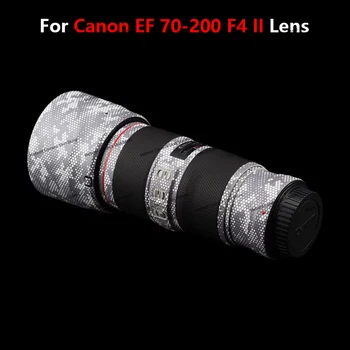 Canon 70 200mm Odos EF 70-200mm f/4L II Objektyvas Odos Anti-Scratch Apsaugos Lipdukas Wrap Oda Daugiau Spalvų