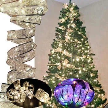 40 LED Pasakų Žibintai Stygos 4m Cooper Vielos Juostelės Lankai Žiburiai Kalėdų Lempa Šalies Vestuvėms Atostogų Kalėdų Eglutės papuošalus