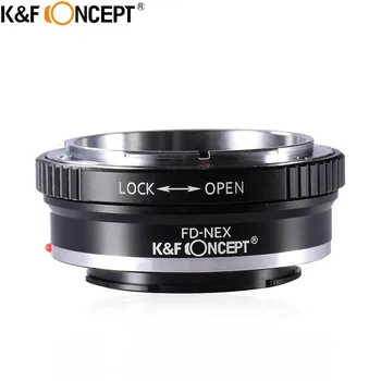K&F SĄVOKA FD-NX Fotoaparato Objektyvo tvirtinimo Adapteris Žiedas Canon FD Mount Objektyvas, kad 