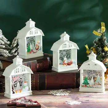 Led Žvakė, Lempa, Švenčių Led Žvakė Žiburiai Kalėdų Žibintų Sniego, Kalėdų Senelio Elnių Modelius Šalies Namų Dekoracijas Derliaus