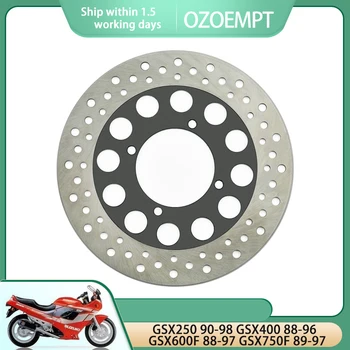 OZOEMPT Motociklo Galinis stabdžių diskas/plokštė Taikomos GSX250 90-98 GSX400 88-96 GSX600F 88-97 GSX750F 89-97
