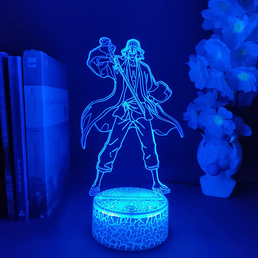 Urahara Kisuke Bleach Anime Simbolių naktinė lempa Miegamasis Nuotaika šviesos Apdailos Stalo Kolekciją Gimtadienio Dovanos Draugams