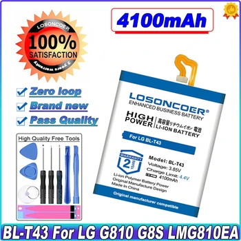 LOSONCOER BL-T43 4100mAh Baterija LG G810, G8S ThinQ, G8S ThinQ Pasaulio, LMG810EA, LMG810EAW, LM-G810EAW LM-G810 Baterijos
