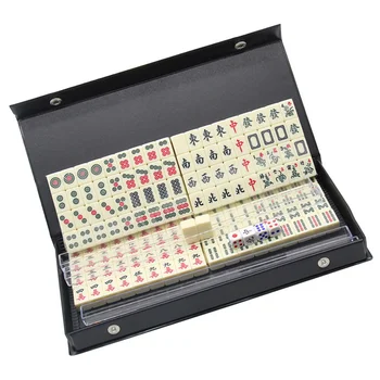 Stalo Žaidimas Nešiojamų Šachmatų Mahjong Tiekimą Šalies Rinkinys Kinų Versija Kelionės Pasiūlymo Imitacija Šeimos Rekvizitai