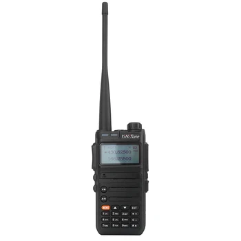 YiNiTone HT-UV1 dual-segmento 136-174/400-520MHz 5W didelės galios belaidė lauko walkie-talkie