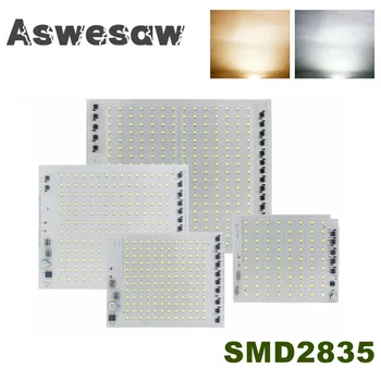 SMD2835 Aukštos Lumen LED Matricos Chip 220V LED 30W COB 50W 150W 200W apšvietimo reikmenys, Prožektorius Prožektorius LED Lemputė 
