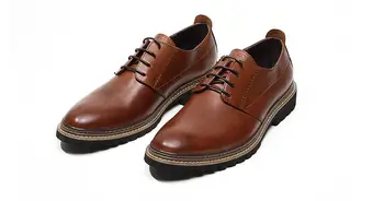 Karšto Anglija stiliaus Laisvalaikio bateliai vyrams Aukštos Kokybės karvės odos, Nėrinių, vyriški batai, batų Mados verslo