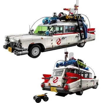 2552PCS Suderinama 10274 Plytų Ghostbusters ECTO-1 Kūrybinio Transporto priemonės Blokų žaislas Automobilio Modelį ir Suaugusiems, vaikų dovanų