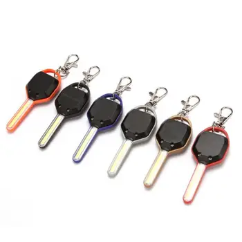 2~50PCS Naktį Šviesa Key Chain Mini LED Lempos, Lauko Kempingas Avarinės Šviesos Keychain Nešiojamų Rakto Formos Žvejybos, Žygiai Lempos Raktas