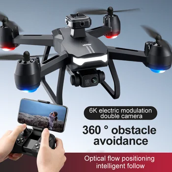V29 Drone 4K HD Dual Camera Profesinės aerofotografija Kliūčių Vengimo Spaudimą Fiksuoto Aukščio Sraigtasparnis RC Quadcopter